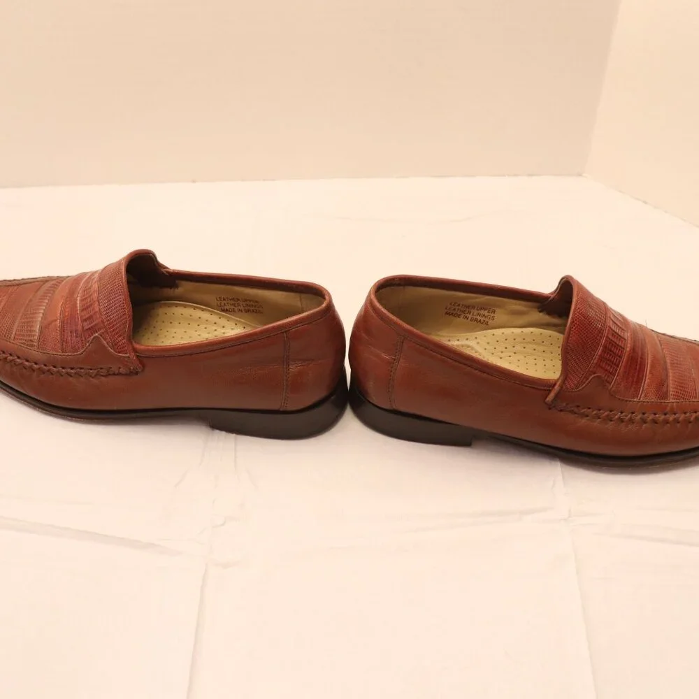 Men's‎ Dress Shoes Florsheim Imperial Genuine Lizard size 91/2 D Made in Brazil